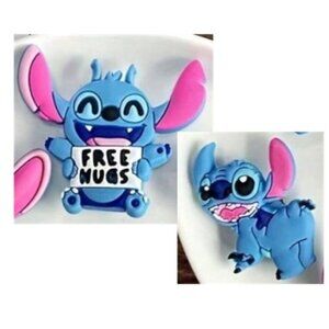 DISNEY Stitch LARGE Jibbits Crocs‎ Charms (2-Piece) BRAND NEW & SO CUTE!